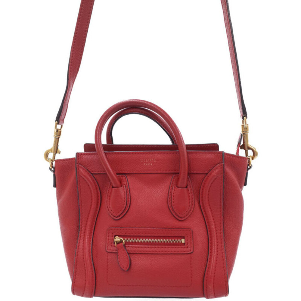 Celine Luggage Shopper Leather Shoulder Bag